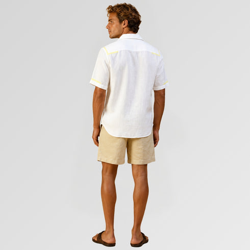 Palm Resort collar shirt