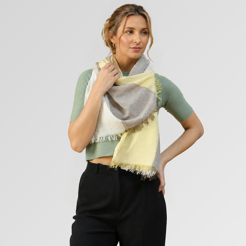 Organic Handwoven Cotton Stole