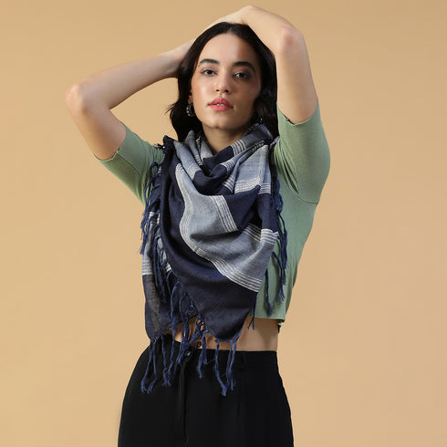 Organic Handwoven Cotton Stole