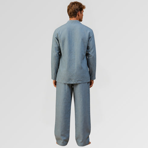 Men's Linen Night Suit