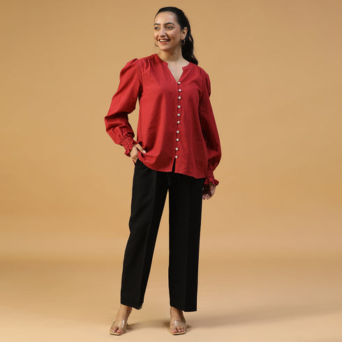 Organic Handwoven cotton Top