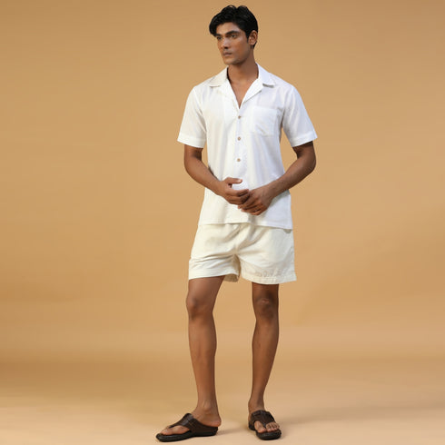 Cotton Mens Half Shirt