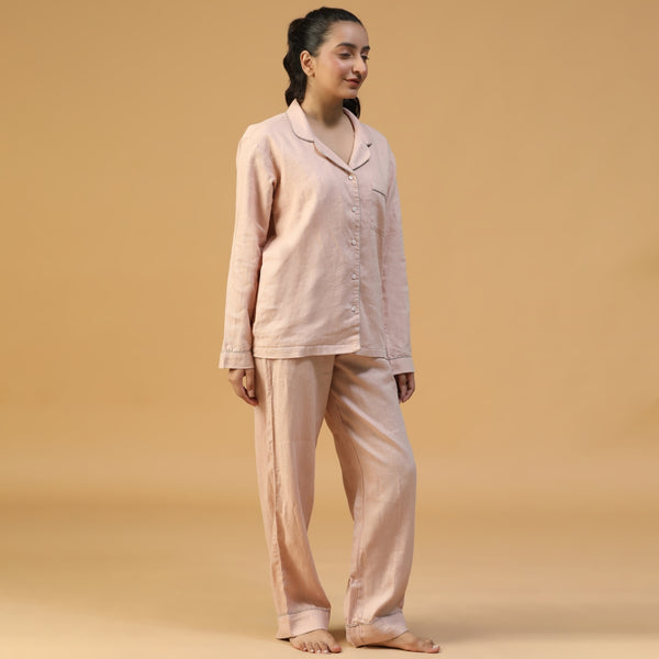 Linen Womens Night Suits