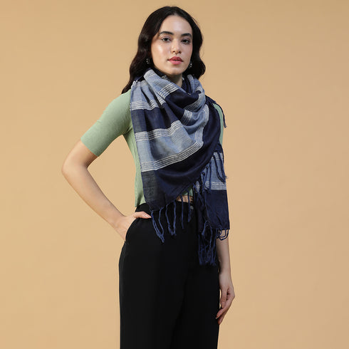 Organic Handwoven Cotton Stole