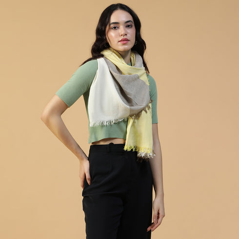 Organic Handwoven Cotton Stole