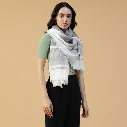Organic Handwoven Cotton Stole