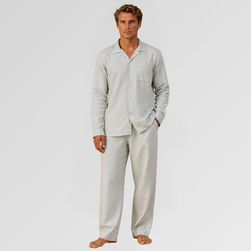 Men's Linen Night Suit