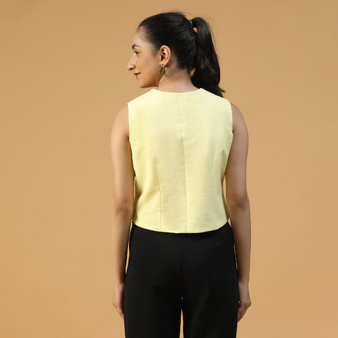 Organic Handwoven Cotton Vest