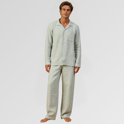 Men's Linen Night Suit