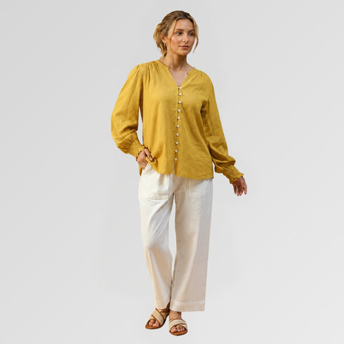 Organic Handwoven cotton Top