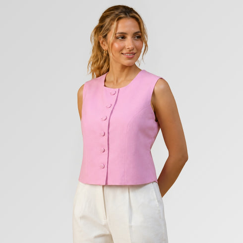Organic Handwoven Cotton Vest