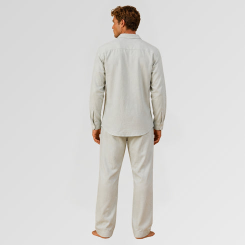 Men's Linen Night Suit