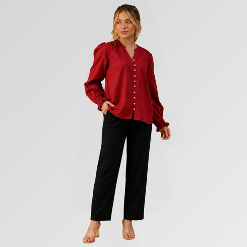 Organic Handwoven cotton Top