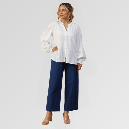 Organic Handwoven cotton Top