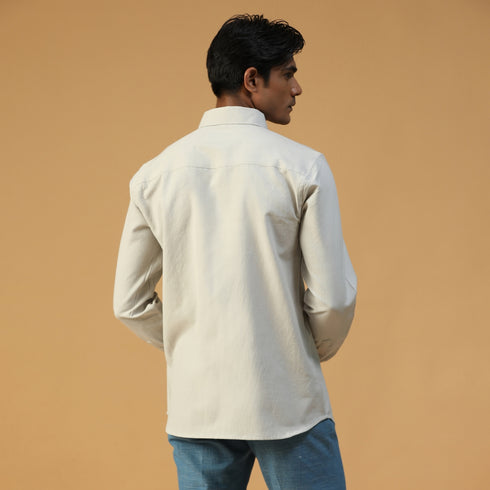 Cotton Mens Full Shirt