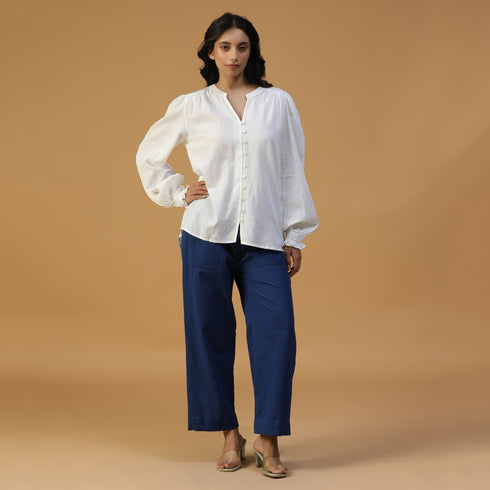 Organic Handwoven cotton Top