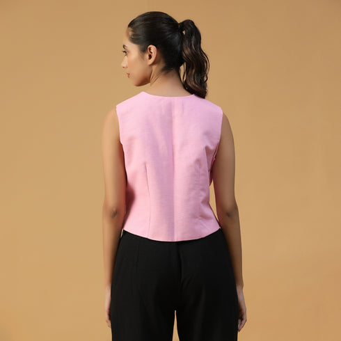 Organic Handwoven Cotton Vest