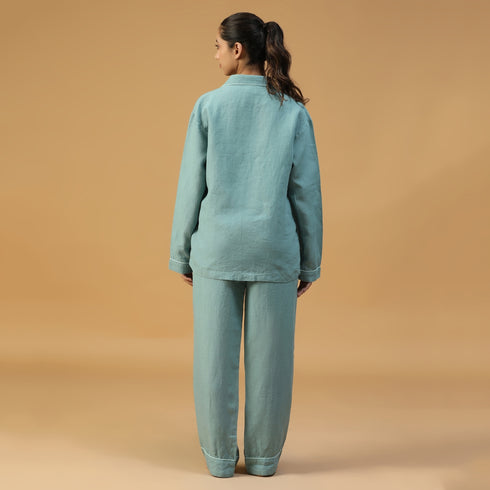 Linen Womens Night Suits