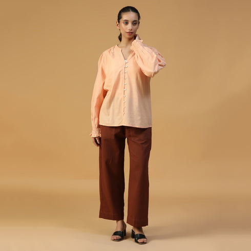 Organic Handwoven cotton Top