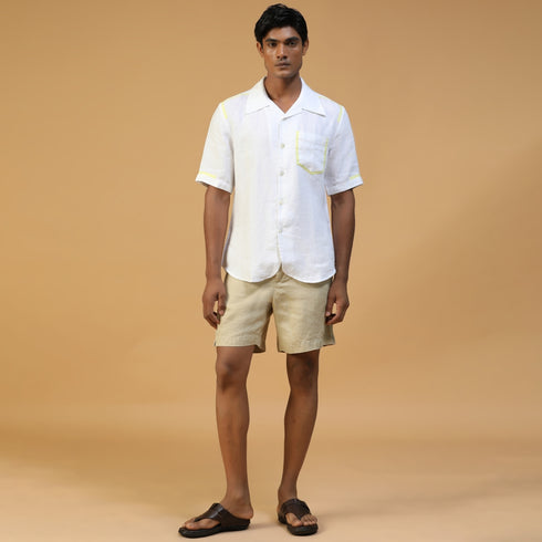 Palm Resort collar shirt