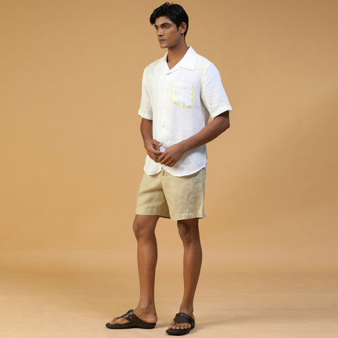 Palm Resort collar shirt