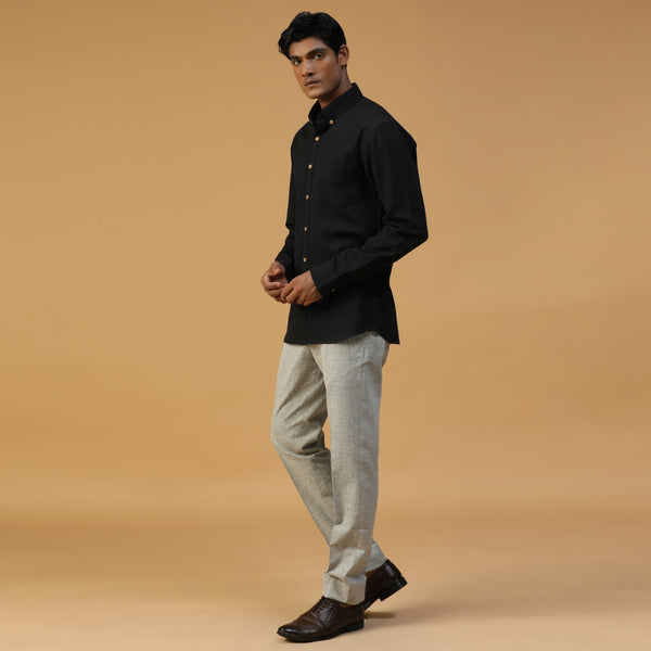 Cotton Mens Full Shirt